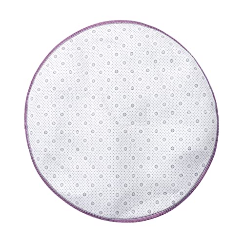 BESPORTBLE Warm Plush Dog Cushion Round Indoor Pet Pad for Winter Comfort Chic Design for Home Decor Sleeping Mat for Dogs and Pets