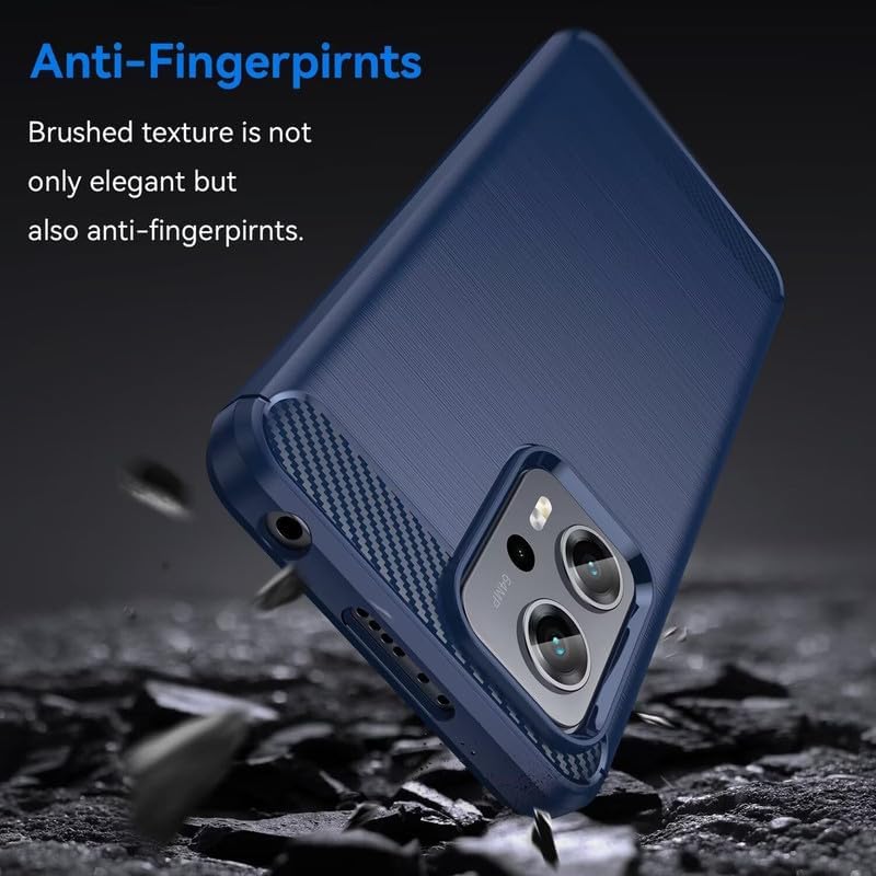 Image of Basic Case for Mi Redmi K50i (Carbon Fibre Blue)