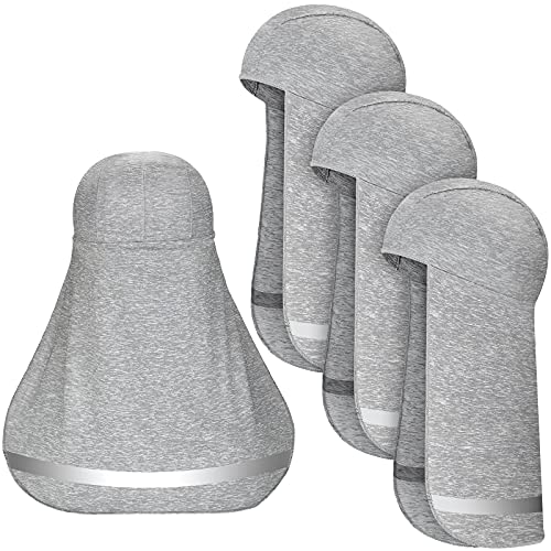 Pare-soleil pour chapeau de refroidissement gris en lot de 4 pièces taille unique