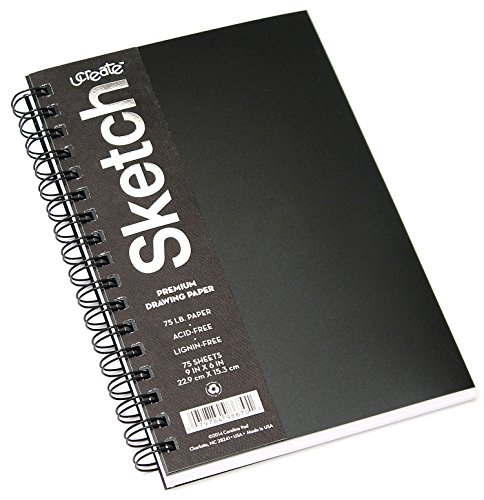 UCreate Poly Cover Sketch Book, Heavyweight, 9