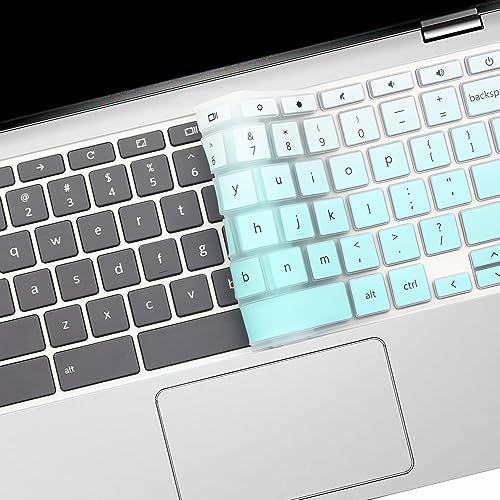 Protector de teclado para Dell Chromebook 11.6 a 14 US MintGreen miniatura 6