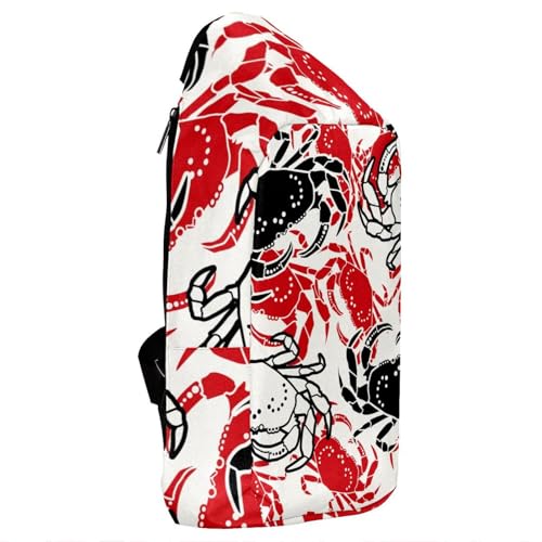 Sac à dos crabe de mer sans couture aux finitions épurées - 4