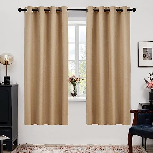 Deconovo Total Blackout Curtains 74-inch