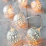 Perfekte dekorative Lichter für Festivals: Die Lichterkette im Freien leuchtet bei Nacht und schafft romantische und Feen-Lichteffekte. Dekorieren Sie Ihren Raum und machen Sie Ihre Umgebung zu etwas Besonderem. Weit verbreitet im Außenbereich.