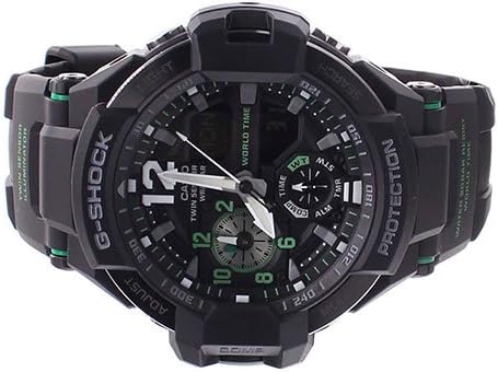 時計 CASIO SKYCOCKPIT GA1100 GravityMaster CASIO G-SHOCK GRAVITYMASTER GA1100-9G - Mani Jewellers