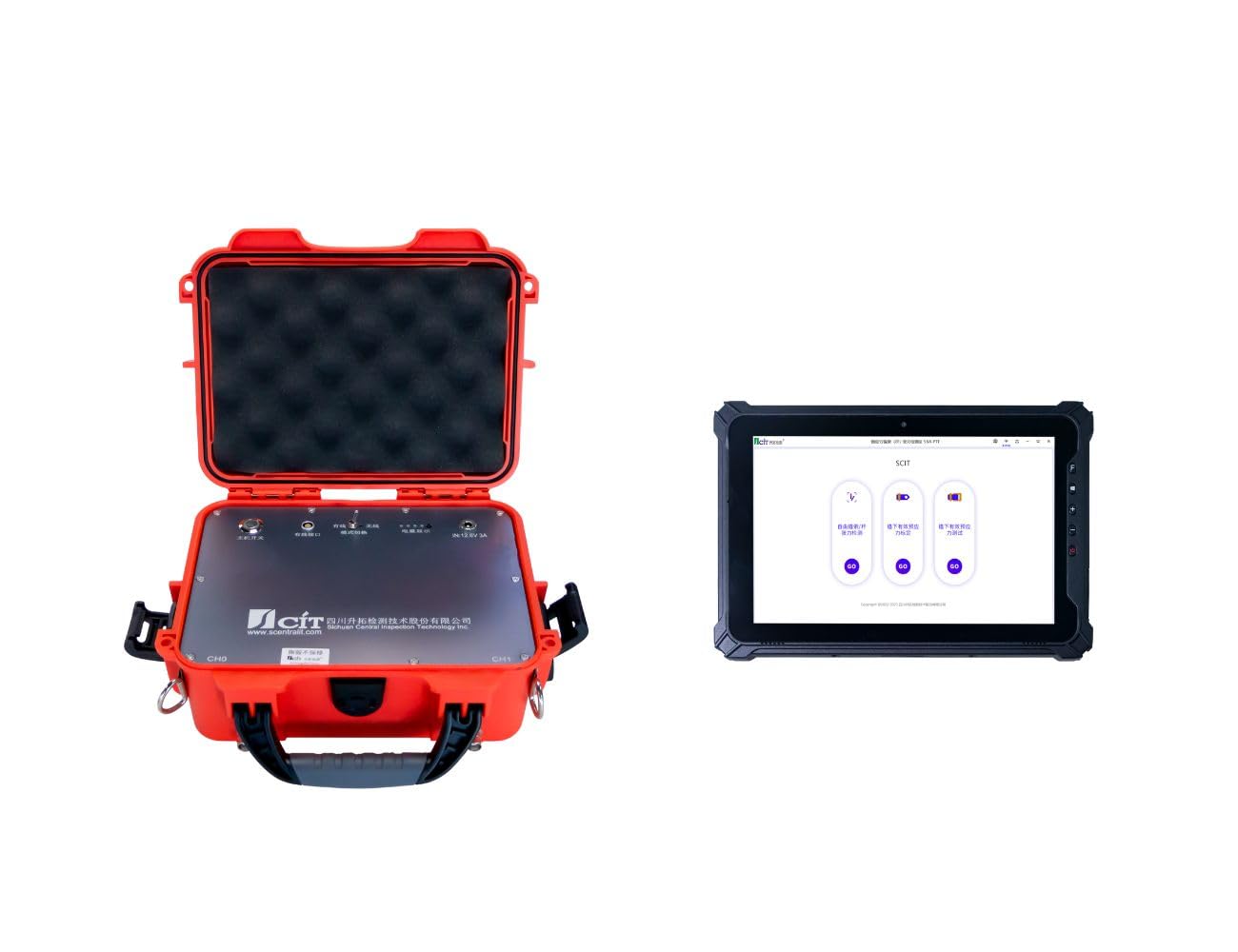 SCIT SBA-PTT Prestressed Anchor Cable & Anchor Rod Tension Tester | Non-Destructive Prestress Measurement System for Bridges, Tunnels & Rock Anchors | Wireless Data Acquisition