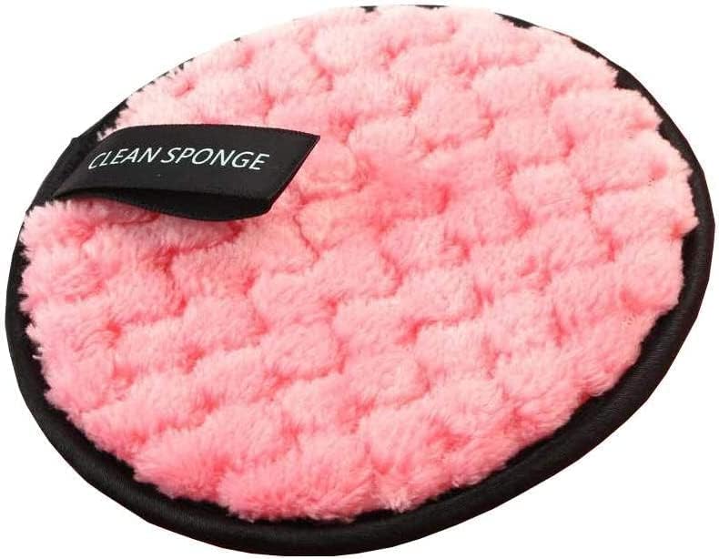 Sidhav 1 Pc Microfiber Reusable Makeup Removal Sponge Pads For Deep Cleansing Facial Make up Remover Wipes For Mascara Eye Shadow - (Pack of 1)-image-36