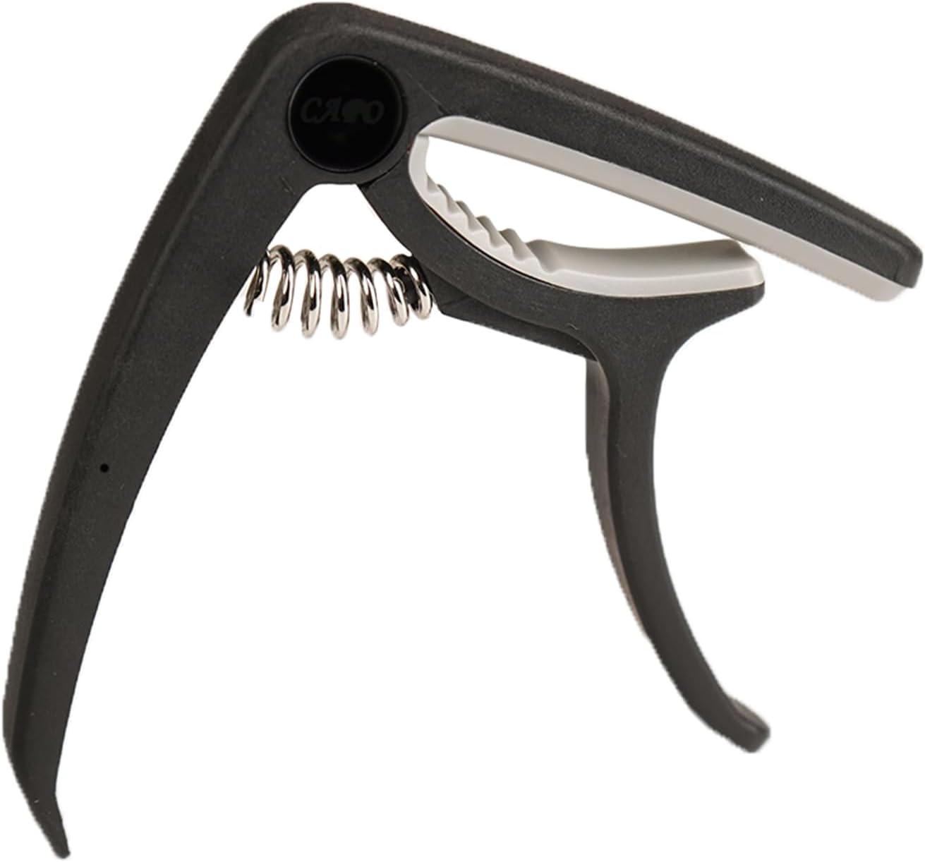 Kadence CAPO-SC5 Guitar Capo with Pin Remover | Spring-Loaded Trigger Capo for Acoustic, Electric & Ukulele | Heavy-Duty ABS Build | Matte Black