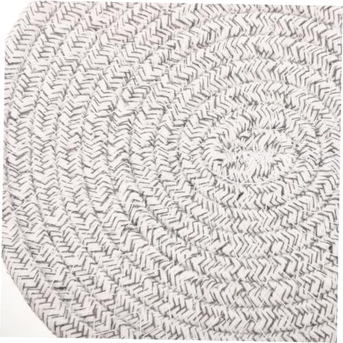 Protector de calor redondo de cuerda de algodón para platos sartenes y mesa de cocina 4