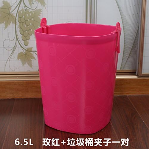 Dustbins Xiuxiutian Plastic cover office bedroom living