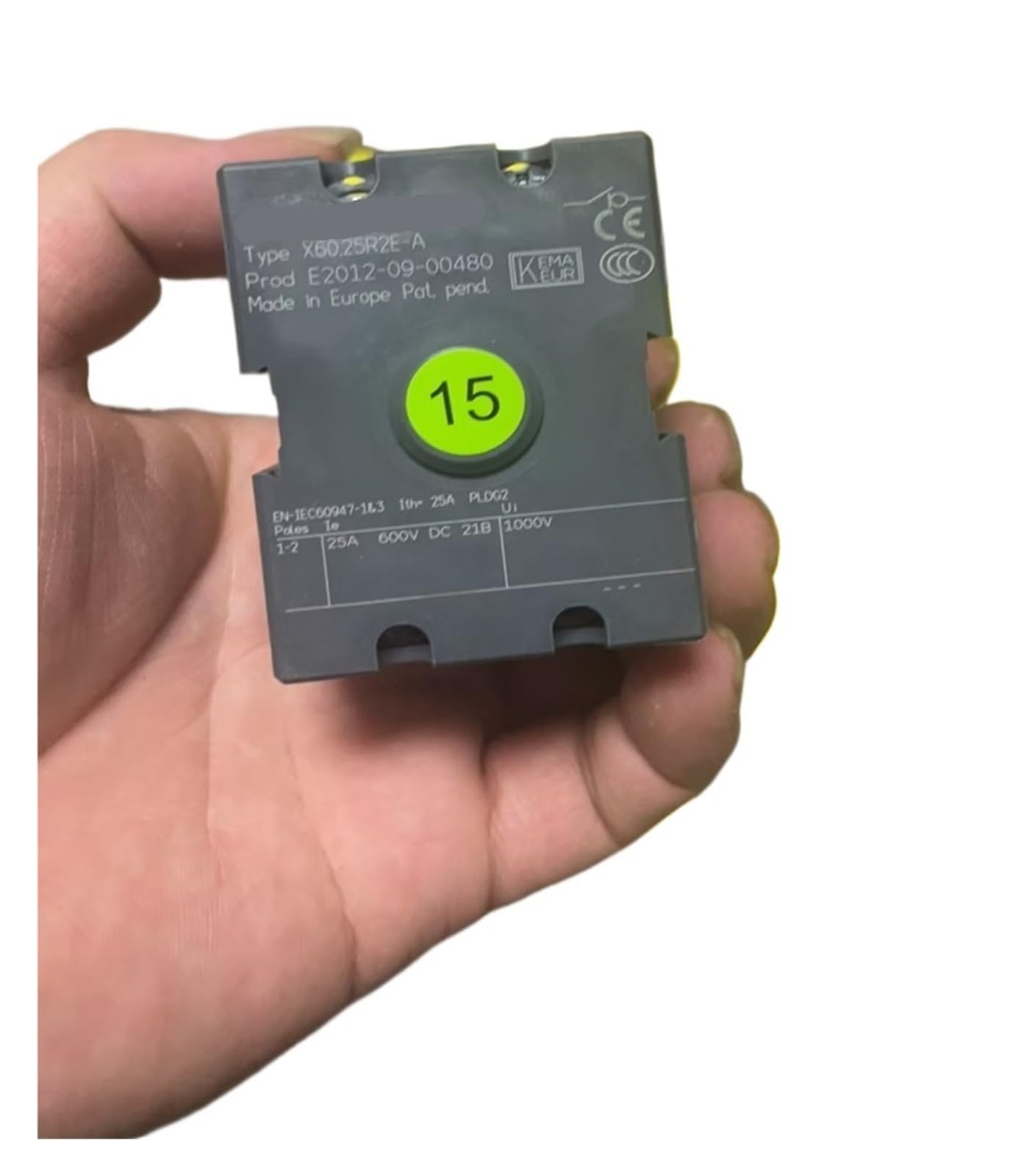 Disjoncteur d'isolement X60 25R2E-A avec coupure haute performance
