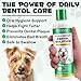 Oral Spray Dog Mouthwash, Perfect Solution for Dog Oral Care uses More naturalingredients Aloe Vera Extract, Green Tea Extract etc, Advanced Easy-to-Use Oral Care Solution, Promote Dental Health