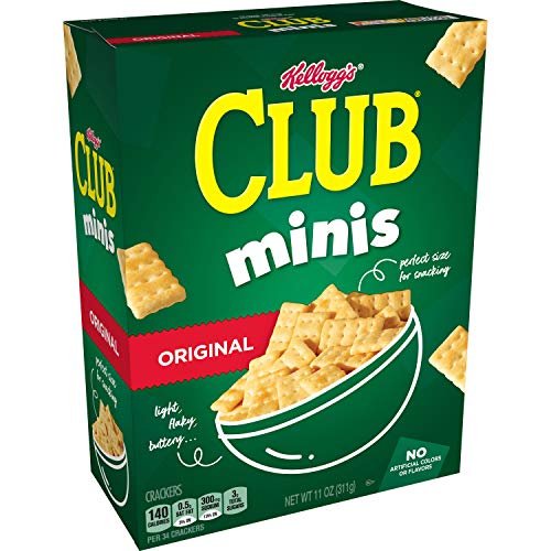 Keebler Club Minis, Crackers, Original, No Artificial Flavors, 11oz Box