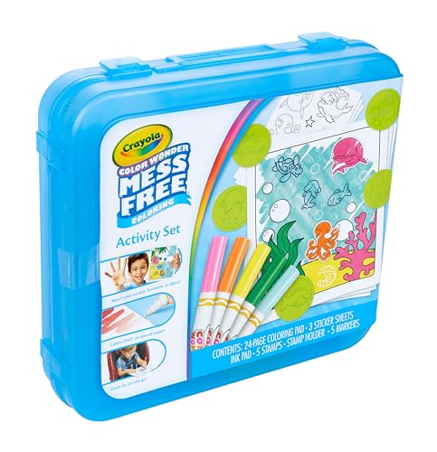 Crayola Color Wonder Mess Free Coloring Activity Set (30+ Pcs) - image 7