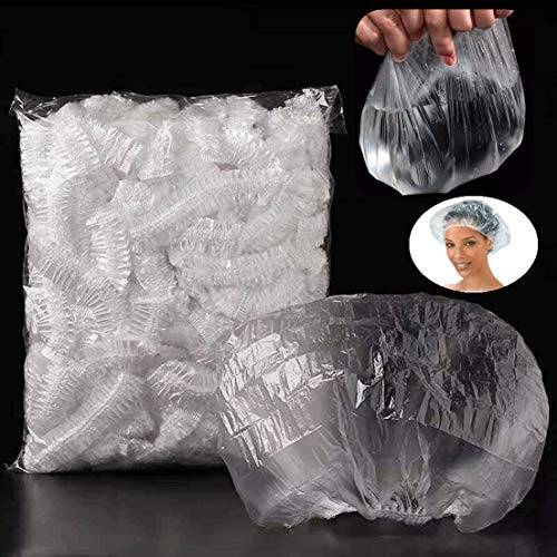 MU XI 100 - Gorro de ducha desechable para mujer 100 desechable