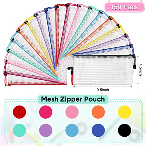 Harloon 150 Pack Mesh Pouches