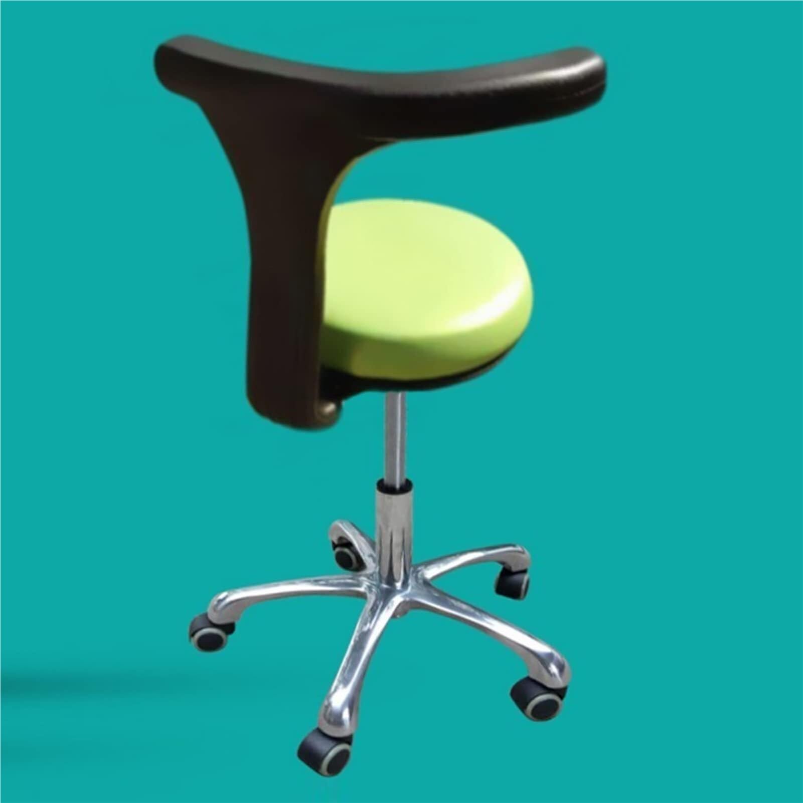 Sgabello da sella ergonomico in stile diviso Sgabello da sella regolabile in altezza Sedia da dentista Sgabello girevole for laboratorio ospedaliero Salone Ufficio Casa