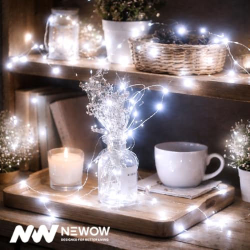 Image of NW USB String Light | USB Light | Decoration Copper USB Powered | 100 Led Light | 10 Meters Light Color- White (Pack of 1)