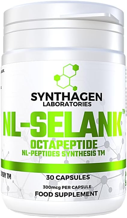 NL-SELANK - OCTAPEPTIDE - To improve sleep and reduce anxiety - For memory and concentration - Supports cognitive functions