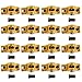 GELUOXI Aluminum Roller Rocker Arms Set Replacement for Chevy Small Block Gen I 262 265 267 283 302 305 1.6 Ratio 3/8