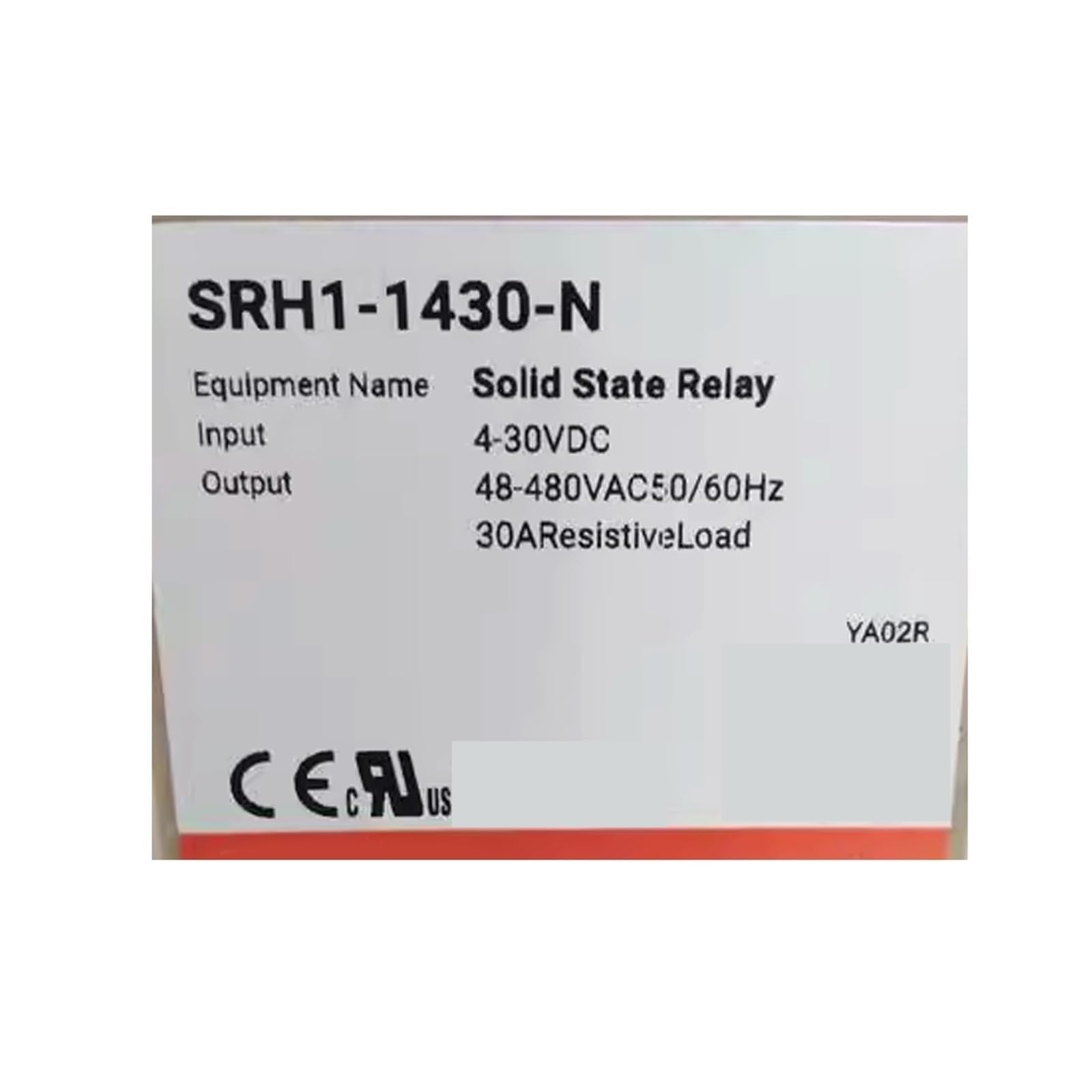 Relais statique monophasé SRH1-1230-N pour contrôle thermique industriel
