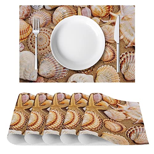 Sets de table étoile de mer pour une décoration de table estivale - 3