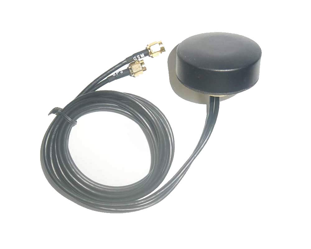 GPS GSM Combo Antenna SMA Male Golden Connector 2m RG174 Cable 1PCS-image-7