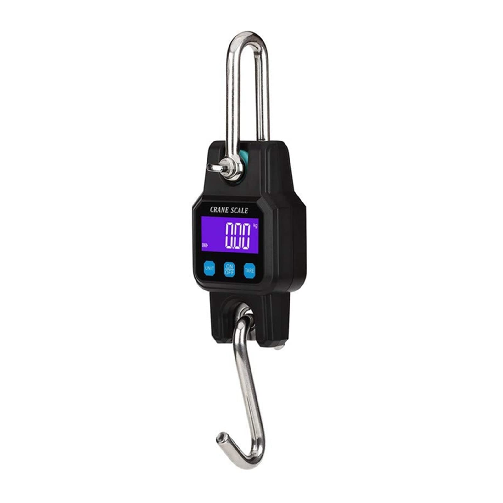 Báscula colgante, Báscula de grúa inteligente de 300Kg/50G báscula de gancho colgante portátil recargable con 4,0 BT USB for báscula de gancho Industrial para construcción(Brown)