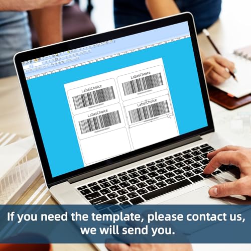 Image of 100 Sheets 1000 Pcs 2 inchx4 inch 10 Up Shipping Address Labels Compatible with Laser and Inkjet Printers, 2x4 10 Per Page Strong Adhesive Internet Mailing Shipping Labels