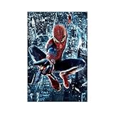 tcagd Qunan Poster sur toile Spiderman Peter Tom Holland pour dcoration de chambre  coucher, bureau, chambre, cadeau 50 x 75 cm