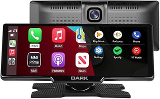 Dark 10.26" IPS Apple CarPlay & Android Auto/AirPl