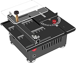 Mini Serra De Mesa Elétrica De Precisão 100 W 24 V, Serra De Mesa Pequena Para Trabalhar Madeira De Mesa Manual Diy Hobby Modelo Máquina De Corte Artesanal,TableSaw