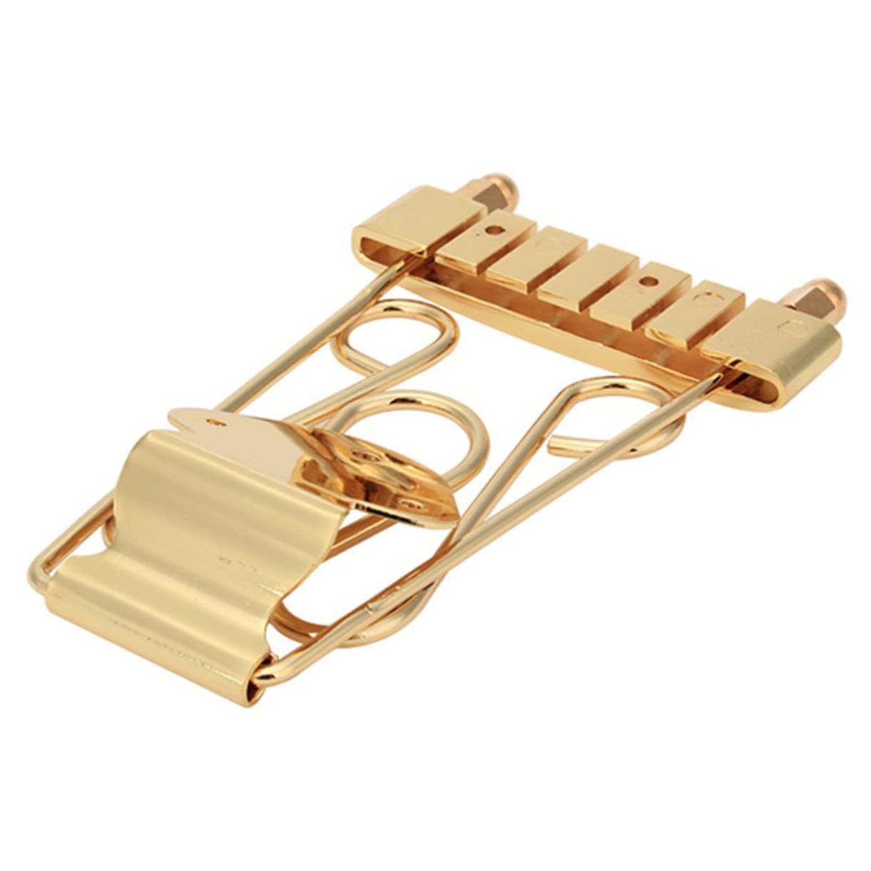 WHAMVOX Chrome Salad Board Jazz Guitar Tailpiece Archtop Tailpiece Gold Guitar Bridge Saddle Polisher for Guitar