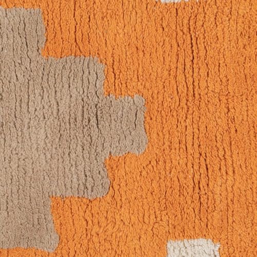 Alfombra infantil algodón de alta calidad rectangular suave 5