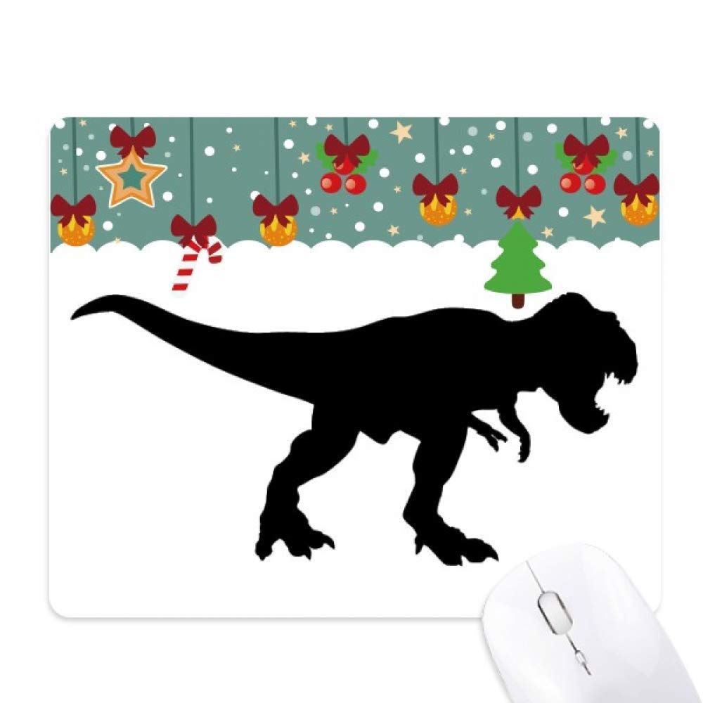 Tapis de souris dinosaure noir caoutchouc antidérapant tapis de bureau pc portable - 5