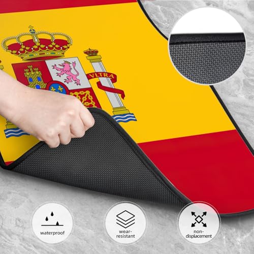 Alfombrillas de España para coche juego de 4 piezas impermeables 3