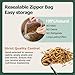 HATORTOP 10LB Dried Black Soldier Fly Larvae for Chickens - Non-GMO Insect Larvae Treats More Calcium Than Mealworms, High Protein Chicken Feed for Backyard Poultry - BSFL, Bird Food, Chicken Worms