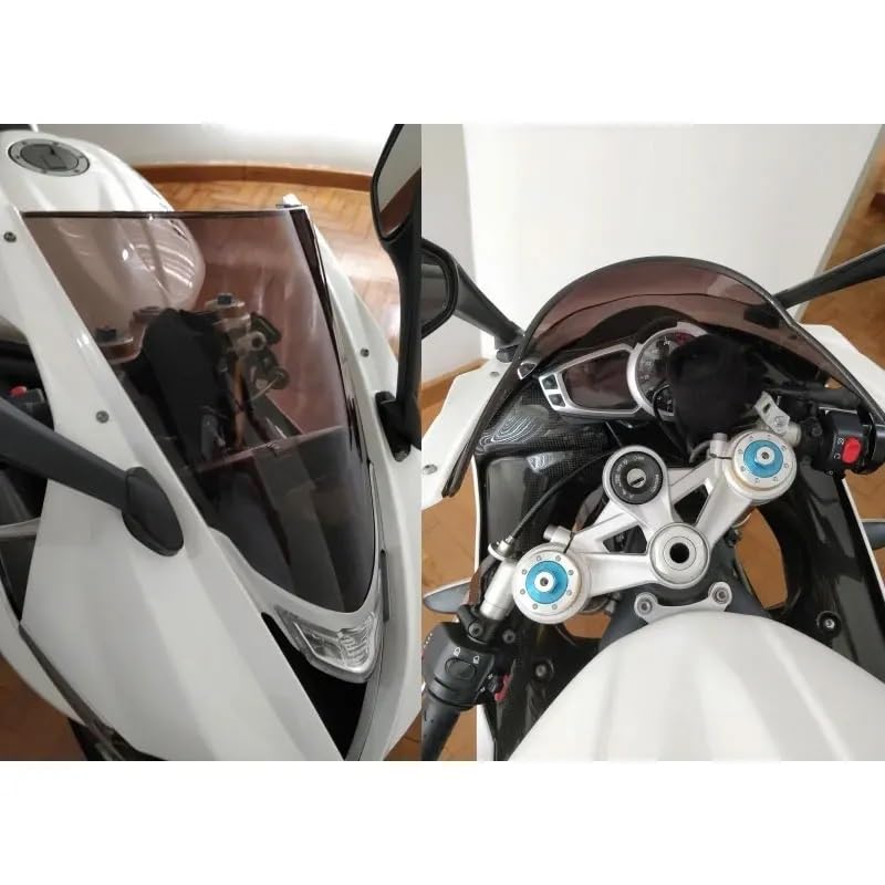 Pare-brise double bulle pour vos sorties sur circuit en 675R 2014