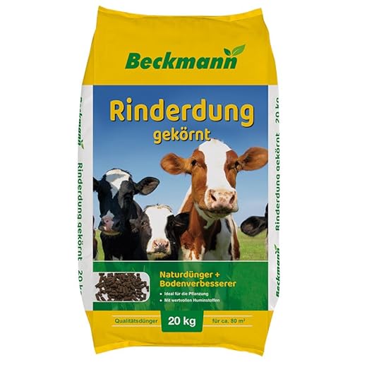 Compo Bio Universal Langzeit-Dünger mit Schafwolle für alle Gartenpflanzen, 5 Monate Langzeitwirkung, 2 kg 4 Rinderdung Naturdünger Gartendünger gekörnt 25 kg für ca. 150 m²