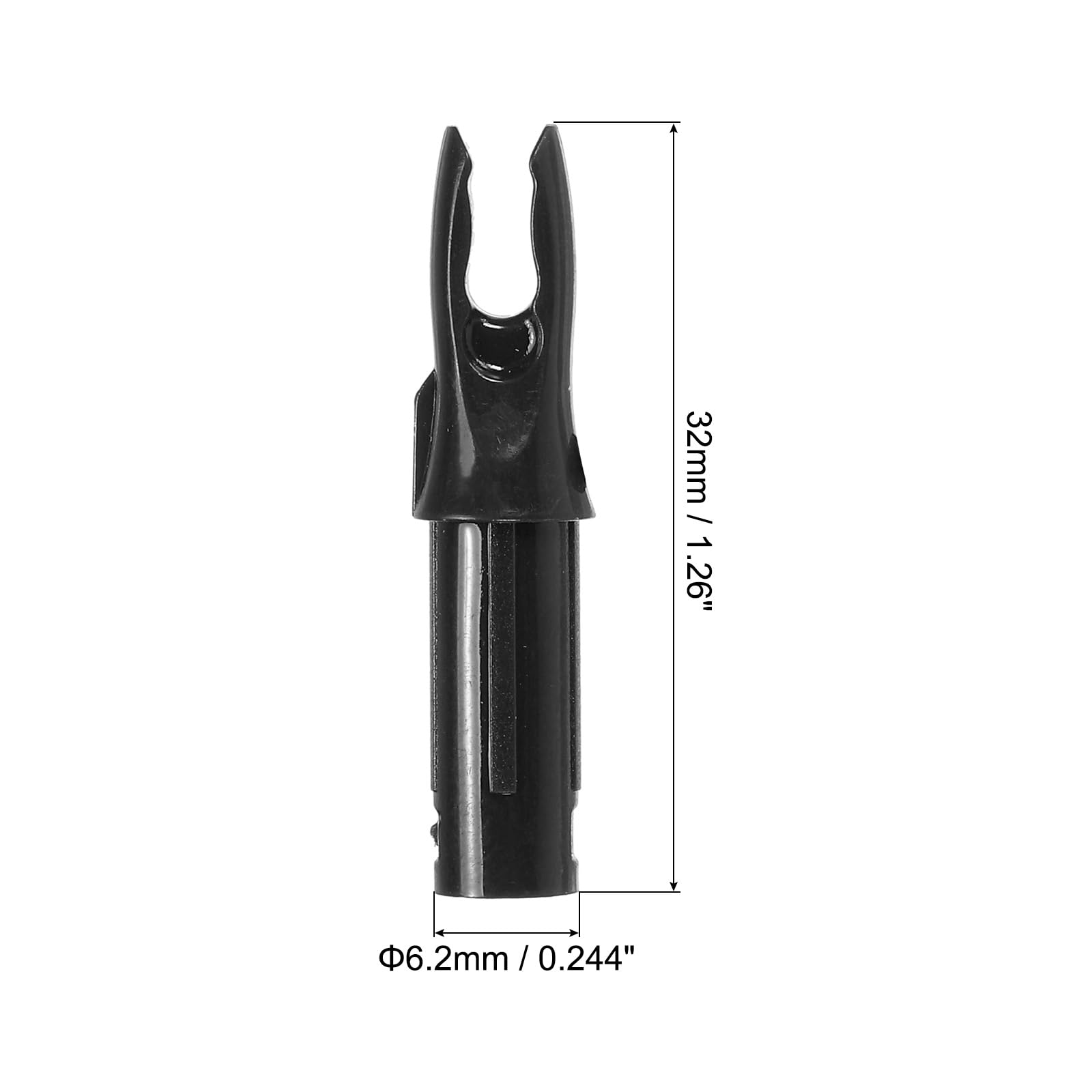 PATIKIL Archery Arrow Nocks 6.2mm 0.244