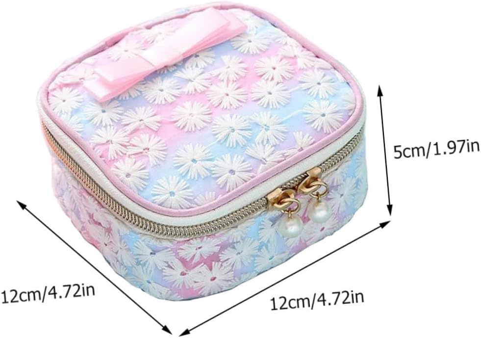 2pcs Sanitary Napkin Pouches Adorable Storage Bags for Sanitary Pads Lipstick Storage Bags Random Color