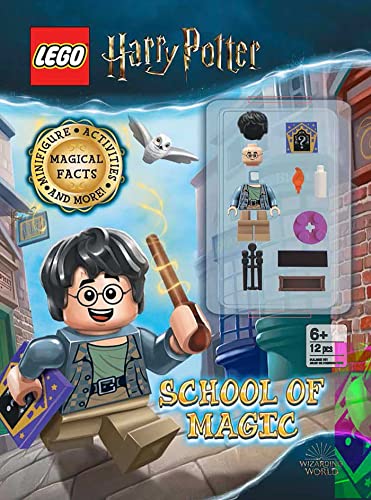 Image of LEGO Harry Potter: School of Magic: Activity Book with Minifigure