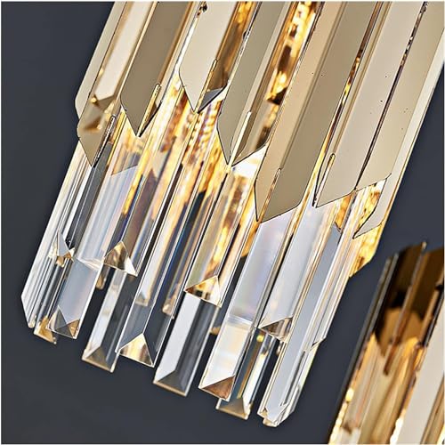 Lustre LED cristal résout manque luminosité lampe de chevet luxe DIRIGÉ