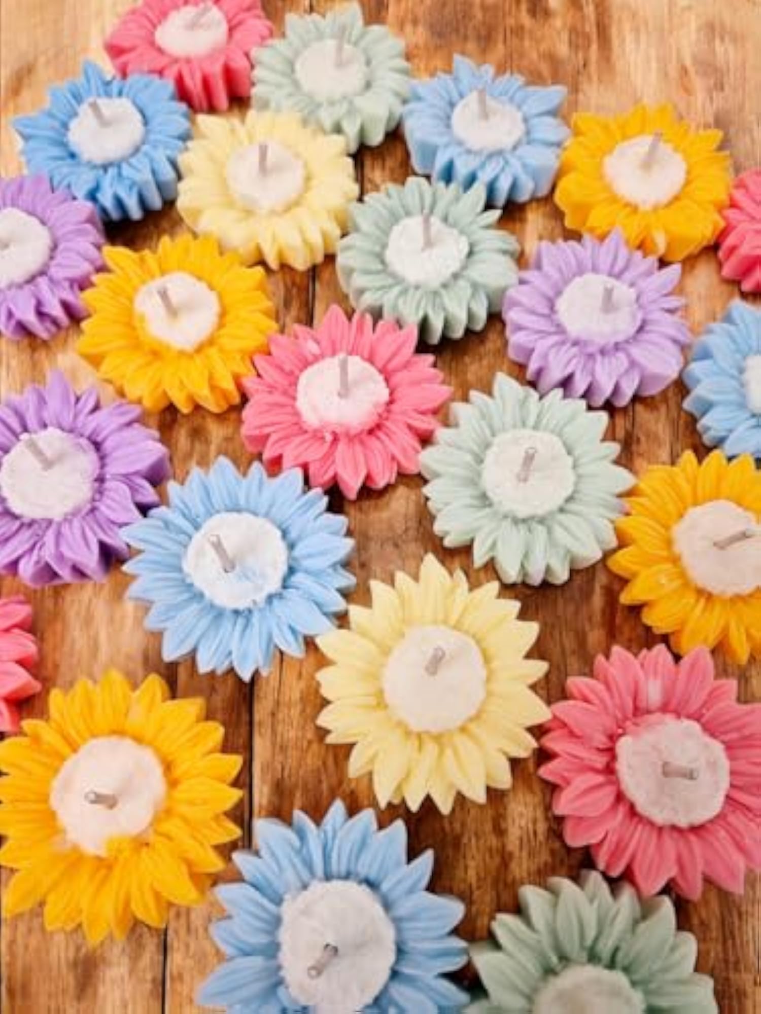 Decorative Floral Scented Floating Sunflower Candle
