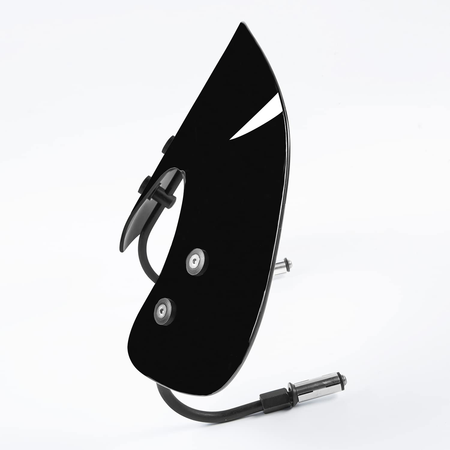 New Scooter Windschutzscheibe Flyscreen Airflow Windschutzscheibe Visier für GTS125 GTS 125 GTS250 GTS 250 GTS300 GTS 300 All Year Sport Bikes Windschutzteile (Rauch)