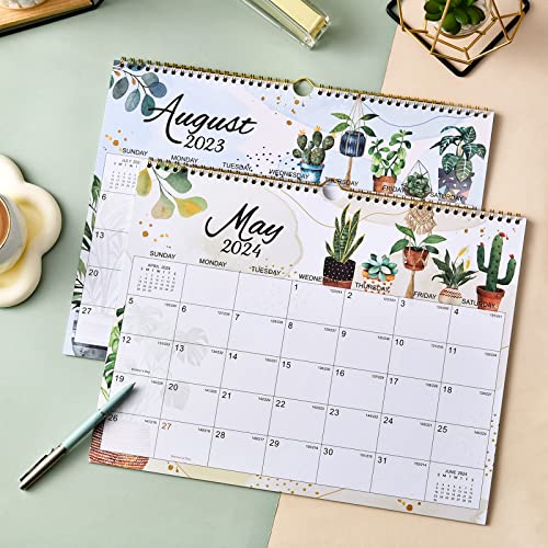 2023-2024 Calendar - Wall Calendar 2023-2024, Jul. 2023 To Dec. 2024, 18 Monthly Wall Calendar, 11" X 14.7", Large Ruled Blocks Perfect For Planning And Organizing For Home Or Office #TOP1