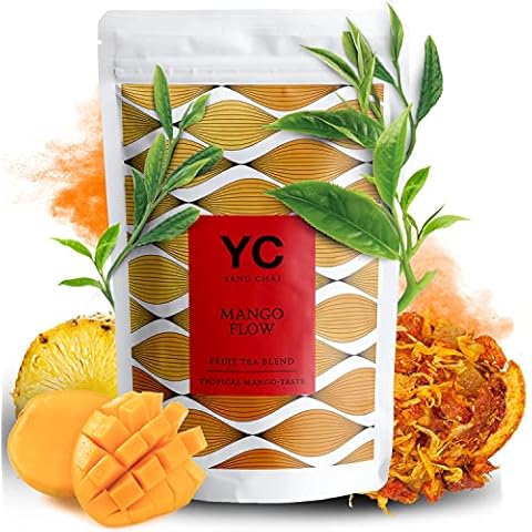 Früchtetee Lose mit Tropical Mango Geschmack Früchte Tee "Mango Flow" 250g Cover