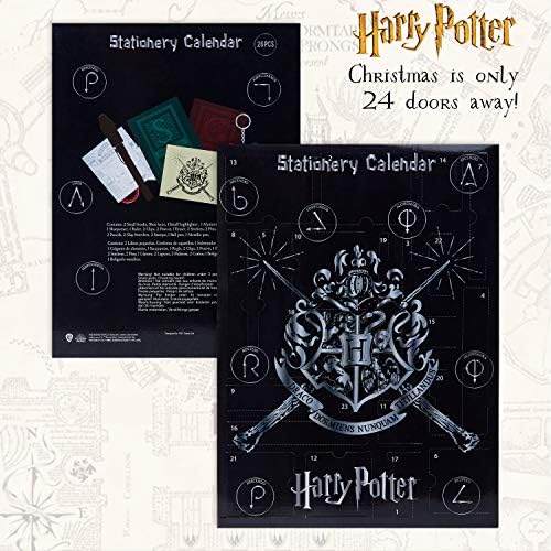 Harry Potter Advent Calendar 2022, Hogwarts Stationery Countdown Calendar, Harry Potter Gifts