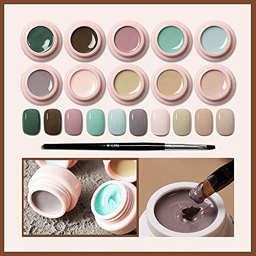 Gel de peinture à la main crème solide haute pigmentation kit vernis UV Led vert rose