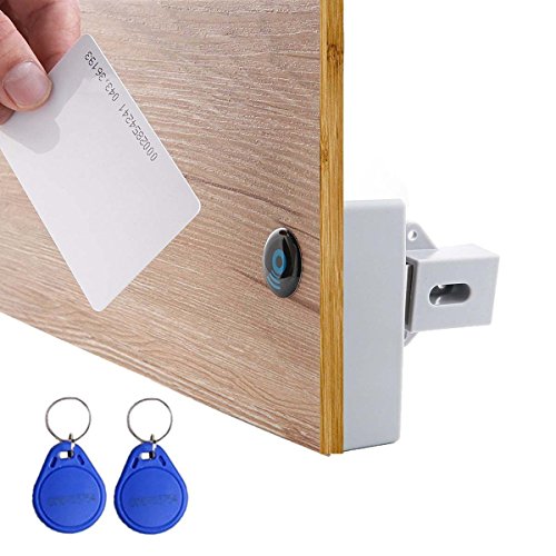 Homello RFID Electronic Cabinet Lock Hidden DIY for Wooden Drawer Cabinet Locker, Easy to Use & Programmable Homello RFID Electronic Cabinet Lock Hidden DIY for Wooden Drawer Cabinet Locker, Easy to Use & Programmable